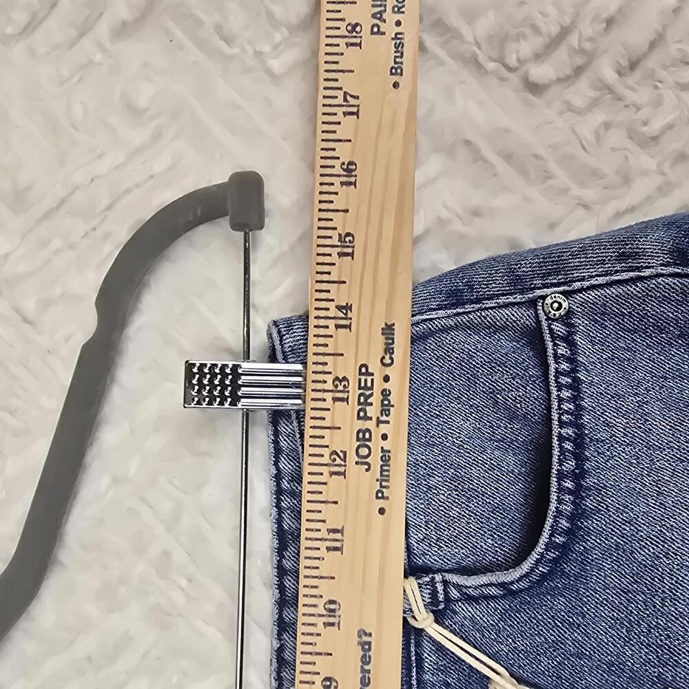 Pull & Bear Denim Mini Skirt with Frayed Hem Size M - Picture 8 of 9